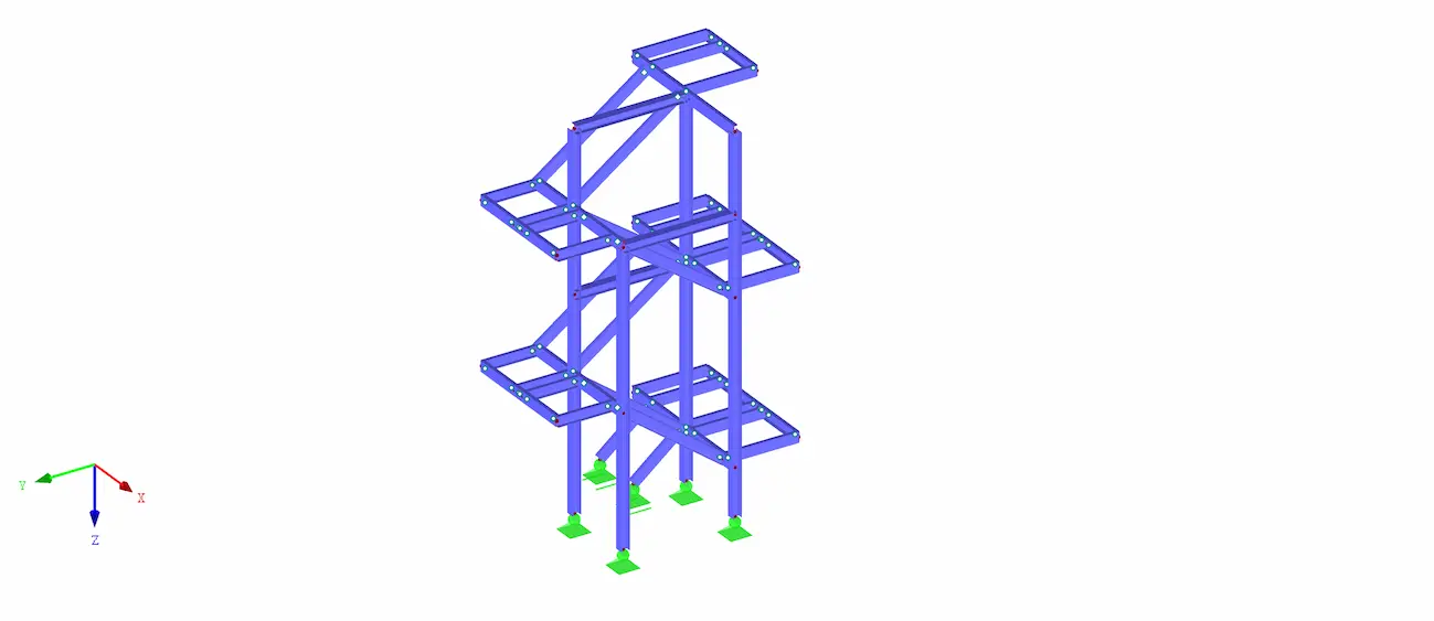 Stahltreppe Dingolfing - LPH 3-4