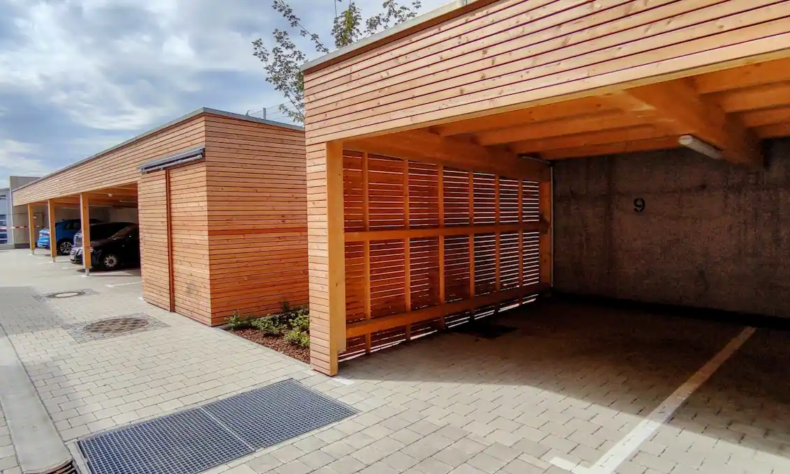 Carports in Holzbauweise